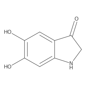 5,6-Dihydroxyindolin-3-one结构式