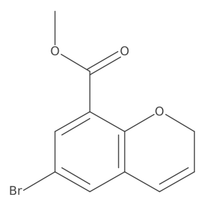 methyl 6-bromo-2H-chromene-8-carboxylate Structure