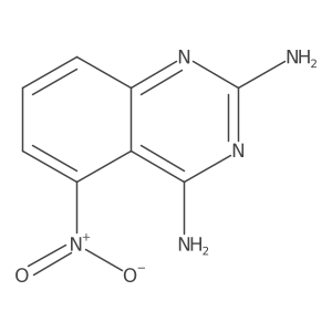 5-Nitroquinazoline-2,4-diamine结构式