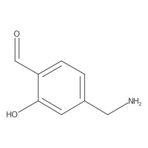 4-(Aminomethyl)-2-hydroxybenzaldehyde Structure