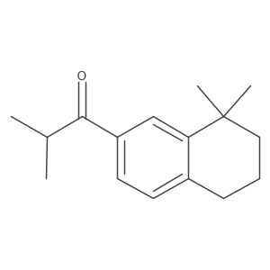 2-Methyl-1-(5,6,7,8-tetrahydro-8,8-dimethyl-2-naphthalenyl)-1-propanone结构式