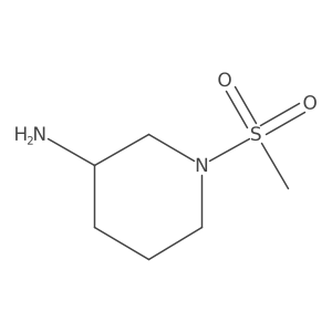 (3S)-1-methanesulfonylpiperidin-3-amine结构式