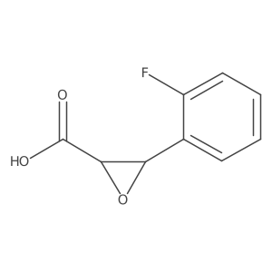 3-(2-Fluorophenyl)oxirane-2-carboxylic acid Structure