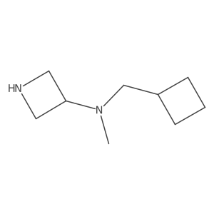 N-(cyclobutylmethyl)-N-methylazetidin-3-amine Structure