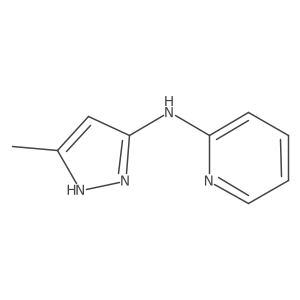 N-(3-Methyl-1H-pyrazol-5-YL)pyridin-2-amine Structure