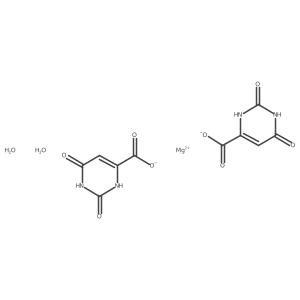 Magnesium orotate dihydrate Structure
