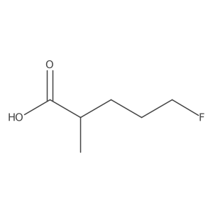 5-Fluoro-2-methylpentanoic acid Structure