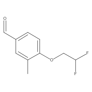 4-(2,2-Difluoroethoxy)-3-methylbenzaldehyde结构式