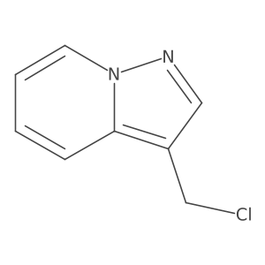 3-(Chloromethyl)pyrazolo[1,5-a]pyridine结构式