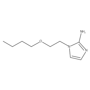 1-(2-butoxyethyl)-1H-imidazol-2-amine Structure