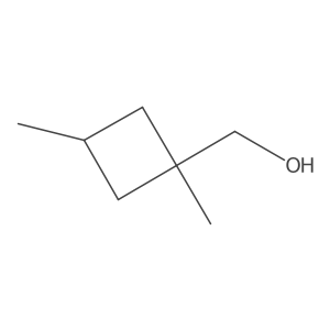 (1,3-Dimethylcyclobutyl)methanol Structure