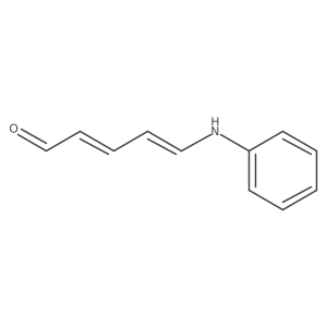 5-(Phenylamino)penta-2,4-dienal结构式