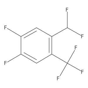 4,5-Difluoro-2-(trifluoromethyl)benzodifluoride Structure