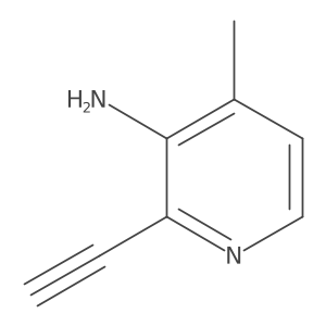 2-Ethynyl-4-methylpyridin-3-amine Structure