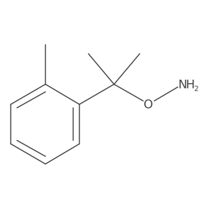 O-[2-(2-methylphenyl)propan-2-yl]hydroxylamine Structure