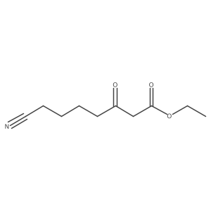 Ethyl 7-cyano-3-oxoheptanoate结构式
