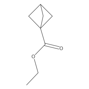 Ethyl bicyclo[1.1.1]pentane-1-carboxylate Structure