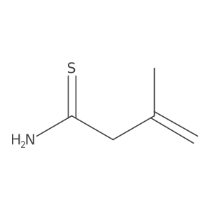 3-Methylbut-3-enethioamide Structure
