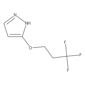 3-(3,3,3-Trifluoropropoxy)-1H-pyrazole Structure