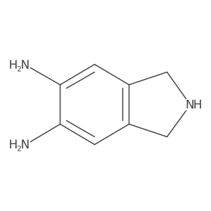Isoindoline-5,6-diamine Structure