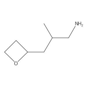 2-Methyl-3-(oxetan-2-yl)propan-1-amine Structure