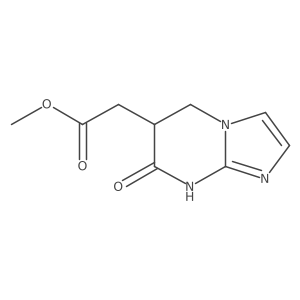 Methyl 2-(7-oxo-6,8-dihydro-5H-imidazo[1,2-a]pyrimidin-6-yl)acetate Structure