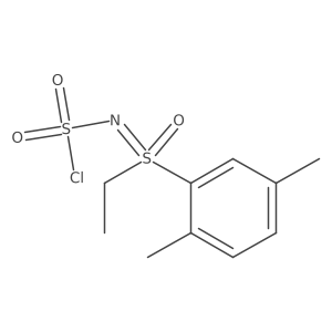 [(Chlorosulfonyl)imino](2,5-dimethylphenyl)ethyl-lambda6-sulfanone结构式
