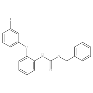 benzyl N-[2-(3-iodophenoxy)phenyl]carbamate Structure