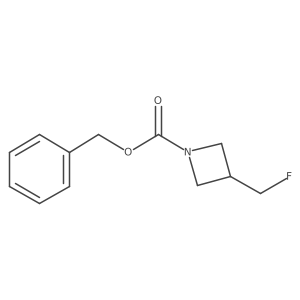 Benzyl 3-(fluoromethyl)azetidine-1-carboxylate Structure