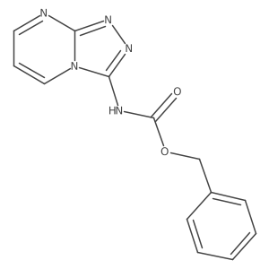 benzyl N-{[1,2,4]triazolo[4,3-a]pyrimidin-3-yl}carbamate结构式