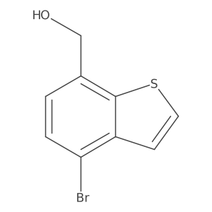 (4-Bromobenzo[b]thiophen-7-yl)methanol结构式