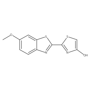 2-(6-Methoxy-1,3-benzothiazol-2-yl)-1,3-thiazol-4-ol Structure