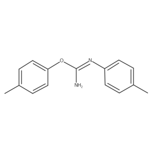 4-Methylphenyl N-(4-methylphenyl)carbamimidate结构式