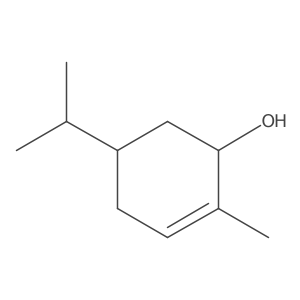(1S,5R)-2-methyl-5-propan-2-ylcyclohex-2-en-1-ol Structure