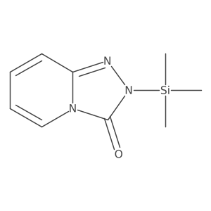 2-(Trimethylsilyl)-1,2,4-triazolo[4,3-a]pyridin-3(2h)-one结构式