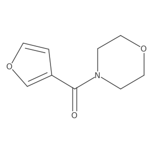 Furan-3-yl(morpholino)methanone结构式
