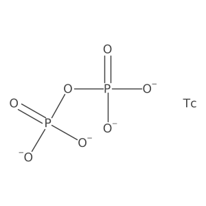 Technetium Tc-99m pyrophosphate结构式