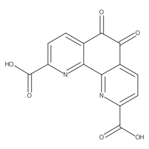 5,6-Dioxo-5,6-dihydro-1,10-phenanthroline-2,9-dicarboxylic acid Structure