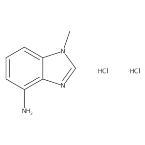 1-methyl-1H-benzo[d]imidazol-4-amine dihydrochloride Structure