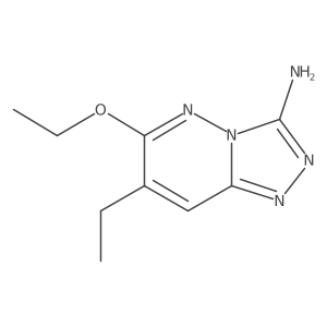6-Ethoxy-7-ethyl-1,2,4-triazolo[4,3-b]pyridazin-3-amine Structure