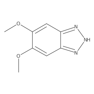 5,6-Dimethoxy-1H-benzotriazole Structure