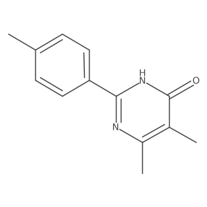 5,6-dimethyl-2-(4-methylphenyl)-3H-pyrimidin-4-one Structure