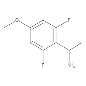 1-(2,6-Difluoro-4-methoxyphenyl)ethanamine Structure