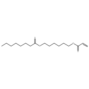 Capryloyloxyhexyl acrylate Structure