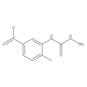Hydrazinecarboxamide, N-(2-methyl-5-Nitrophenyl)-结构式