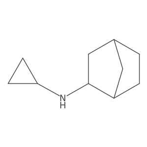 N-cyclopropylbicyclo[2.2.1]heptan-2-amine结构式