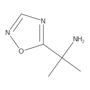 2-(1,2,4-Oxadiazol-5-yl)propan-2-amine Structure