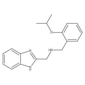 1H-Benzimidazole-2-methanamine, N-[[2-(1-methylethoxy)phenyl]methyl]-结构式