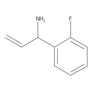1-(2-Fluorophenyl)prop-2-EN-1-amine Structure