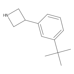 3-(3-Tert-butylphenyl)azetidine Structure